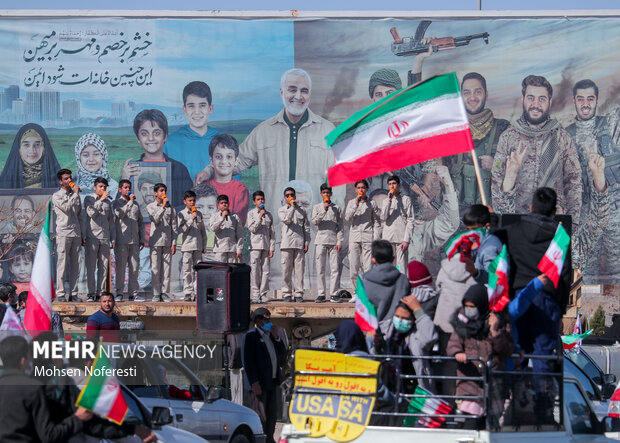 مسیرهای راهپیمایی یوم الله ۲۲ بهمن در البرز اعلام شد