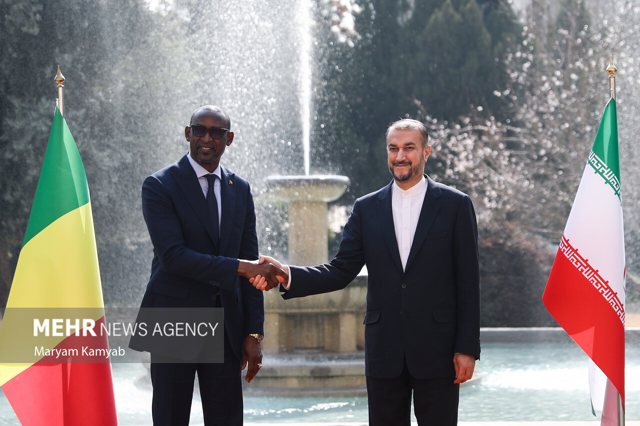 تہران میں ایران اور مالی کے وزراء خارجہ کی ملاقات