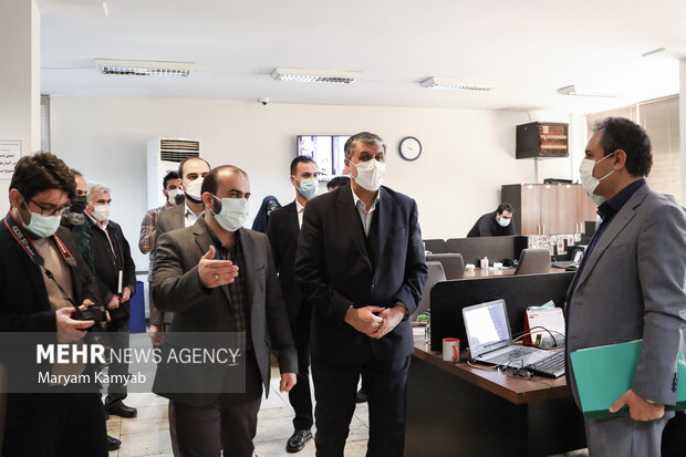  Head of Atomic Energy Organization of Iran visits MNA