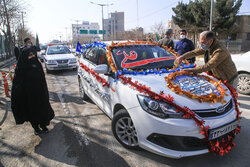 جشن خودرویی سالروز ولادت حضرت علی (ع) در بجنورد