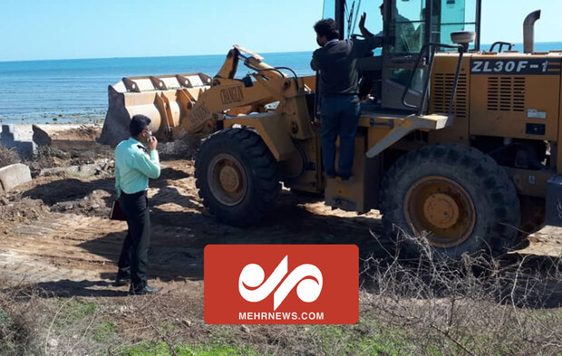 ٣٠ هزار متر از اراضی ساحلی در بندرلنگه آزادسازی شد