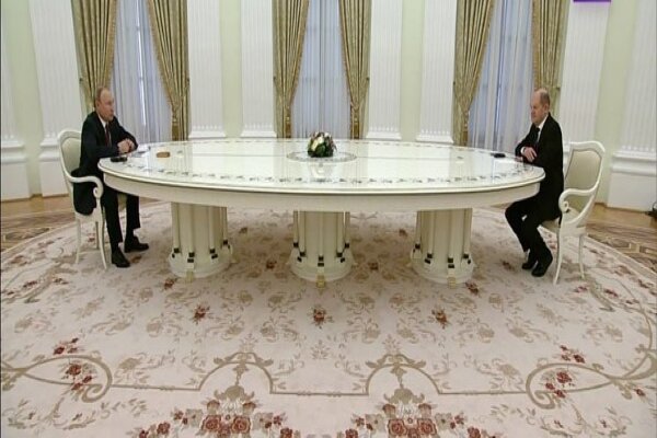 صدر اعظم آلمان با رئیس جمهور روسیه دیدار کرد