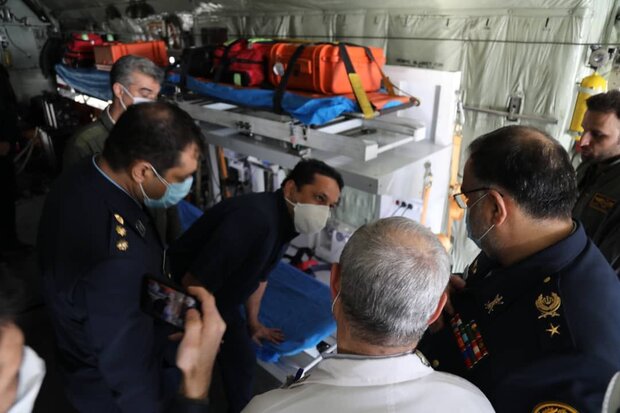 اولین اورژانش هوایی نهاجا در پایگاه شهید لشکری افتتاح شد