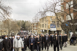 تەرمی مامۆستا حسامی پێش نوێژی پێشووی هەینی سنە بە خاک سپێردرا