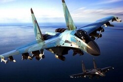 مقابله جنگنده روسیه با هواپیمای گشت زنی آمریکا بر فراز مدیترانه