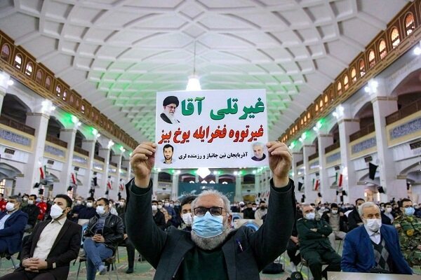  حضور پرشور مردم تبریز در دیدار مجازی با رهبر معظم انقلاب
