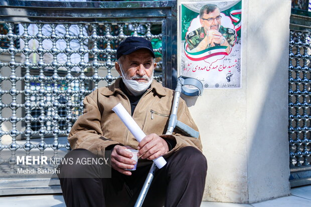 تشییع سردار شهید مهدوی نژاد در قم