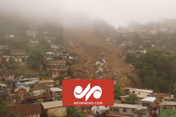 تصاویری از خسارات بارندگی شدید در برزیل