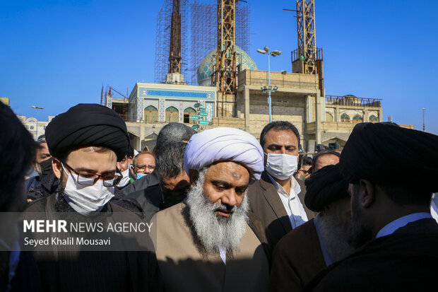 تشییع پیکر علامه « سید خضر موسوی»