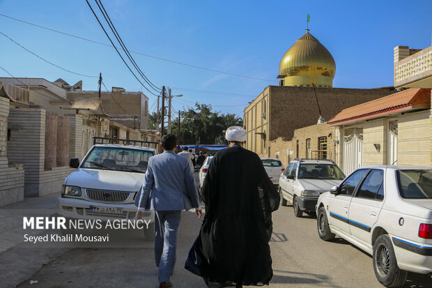 تشییع پیکر علامه « سید خضر موسوی»