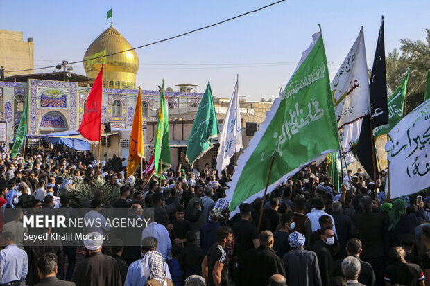 تشییع پیکر علامه « سید خضر موسوی»