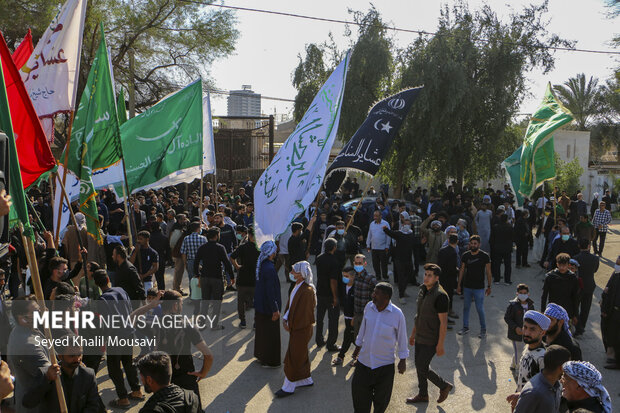 تشییع پیکر علامه « سید خضر موسوی»