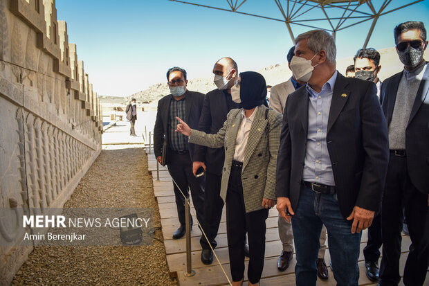 Brezilya Tarım Bakanı İran'ın antik kenti Şiraz'ı ziyaret etti