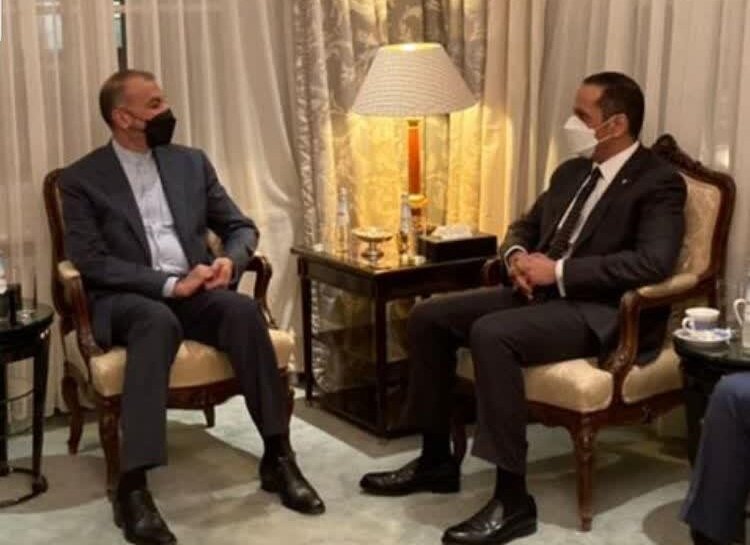دیدار امیر عبداللهیان با وزیر خارجه قطر