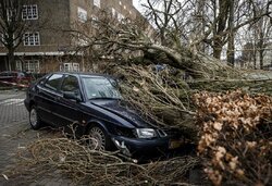 توفان در اروپا باعث بروز خسارات عظیمی شد