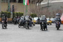 اجرای طرح برخورد با موتورسیکلت سواران متخلف در ایلام