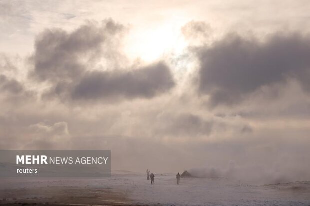 تصاویری تماشایی از طبیعت یخی ایسلند