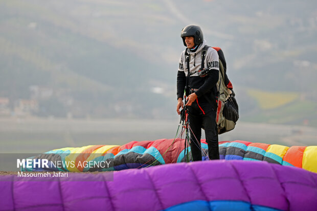 Paragliding adventure in Northern Iran