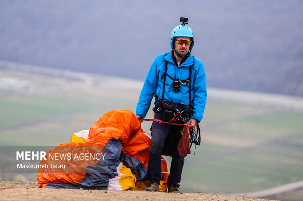 Paragliding adventure in Northern Iran