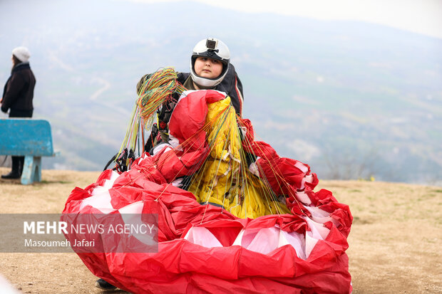 Paragliding adventure in Northern Iran