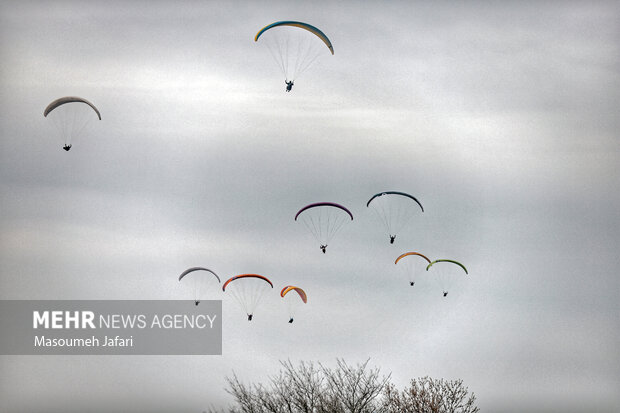 Paragliding adventure in Northern Iran