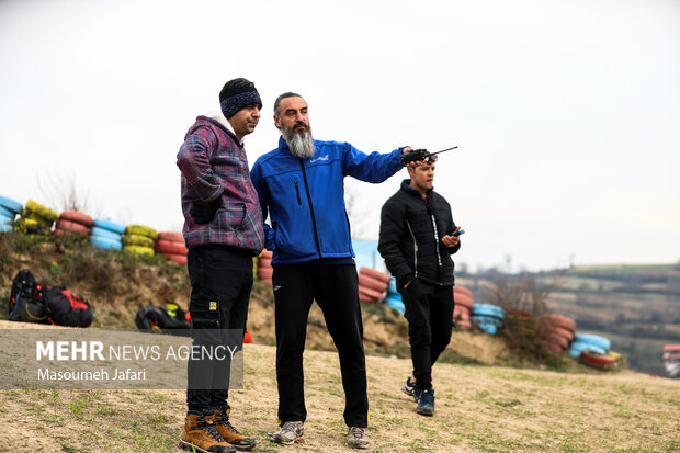 Paragliding adventure in Northern Iran