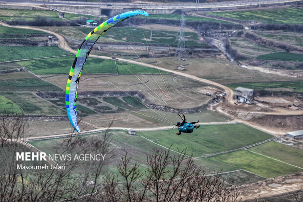 Paragliding adventure in Northern Iran