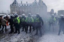 سرکوب اعتراضات کانادا؛ پلیس حدود ۲۰۰ نفر را دستگیر کرد