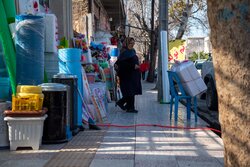 اجرای طرح ساماندهی سد معبر اصناف؛ از میدان ولیعصر (عج) تا متروی جهاد