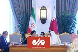 تصاویری از امضای اسناد همکاری میان ایران و قطر