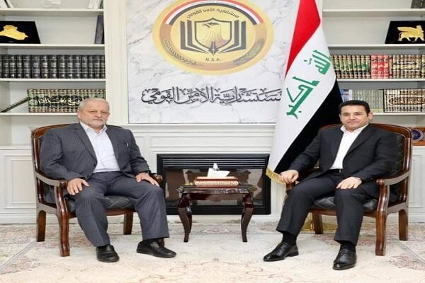 رئيس جامعة الدفاع الوطني الإيراني يلتقي مستشار الأمن القومي العراقي