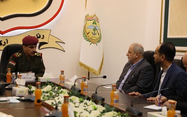 رئيس جامعة الدفاع الوطني الإيراني يلتقي رئيس الأركان للجيش العراقي