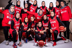 Iran's women's basketball