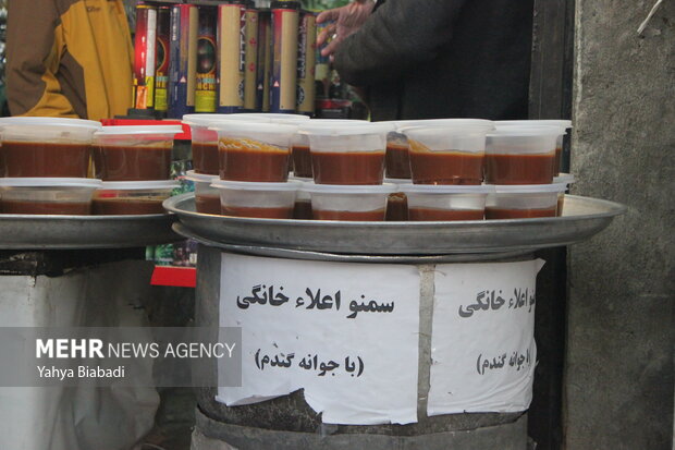 بوی عید در بازار کرمانشاه
