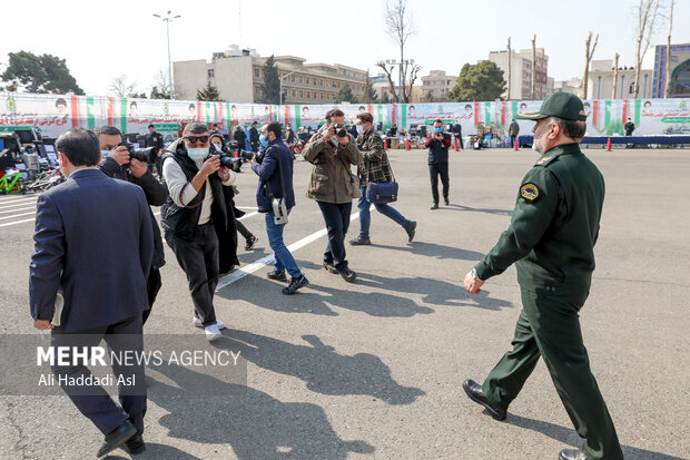 سردار حسین رحیمی فرماندهی انتظامی تهران بزرگ در طرح ضربتی ارتقای امنیت اجتماعی پلیس پایتخت حضور دارد