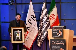 خبرنگار مازندرانی برگزیده جشنواره ملی مردم داری ایران شد
