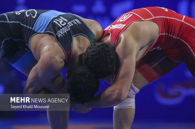 Iran wrestlers Rostami, Badkan win 2 gold medals in Bulgaria 