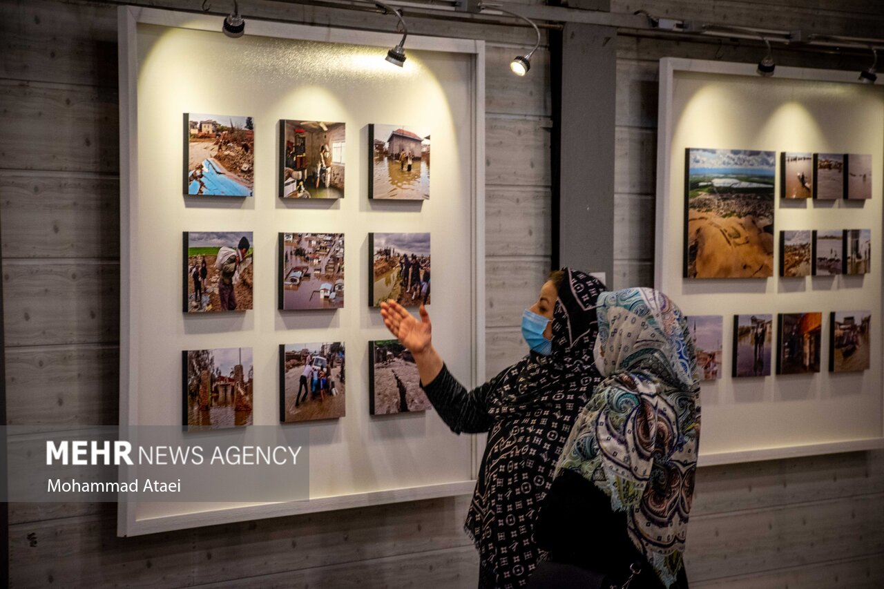 نمایشگاه گروهی«عکس بانوان ایران» در آذربایجان غربی دایر شد
