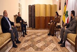 رایزنی هیئتی از حماس با دبیر کل حزب الله لبنان