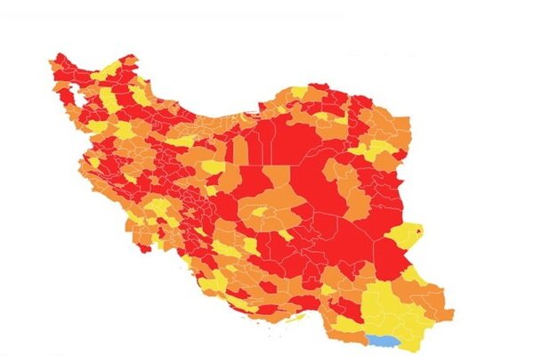 تعداد شهرستان‌های با وضعیت قرمز کرونایی در استان بوشهر کاهش یافت