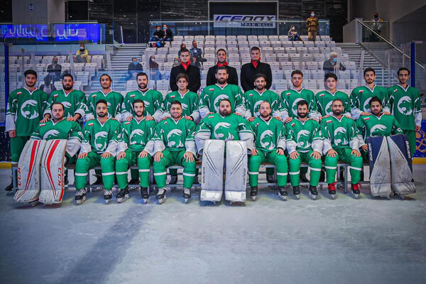 تیم ملی هاکی روی یخ ایران برابر سنگاپور به پیروزی رسید