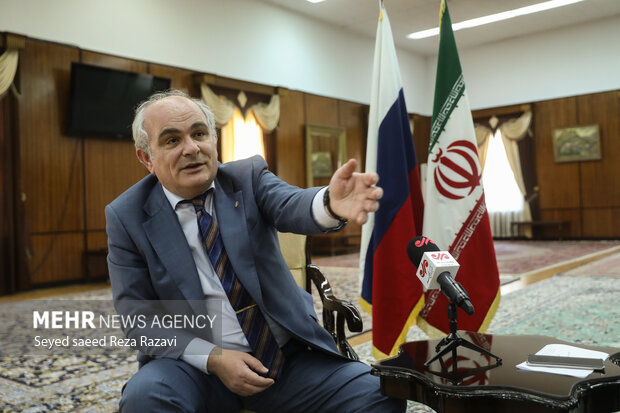 گفتگوی اختصاصی خبرگزاری مهر با سفیر روسیه در ایران