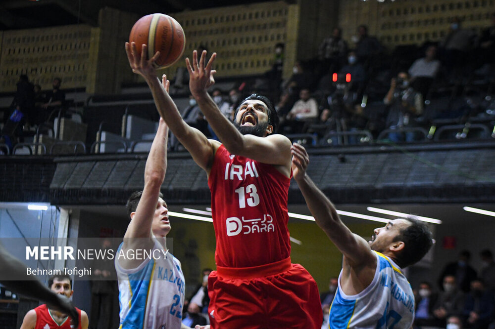 Iran down Kazakhstan at 2022 FIBA Asia Cup