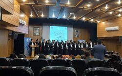 آئین تحلیف ۵۰ کارآموز وکالت در اردبیل برگزار شد