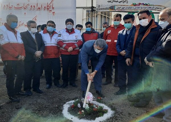  احداث پایگاه دائمی امداد و نجات در بزرگراه اهر- تبریز