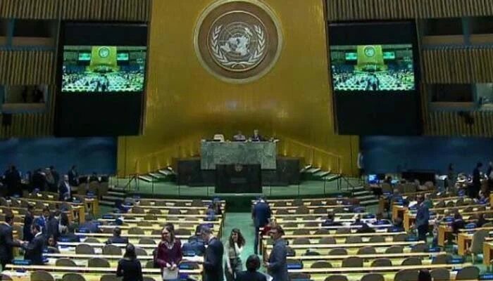 اقوام متحدہ کی جنرل اسمبلی میں روس کے خلاف قرارداد منظور