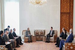 Iran's Khaji meets with Syrian president in Damascus