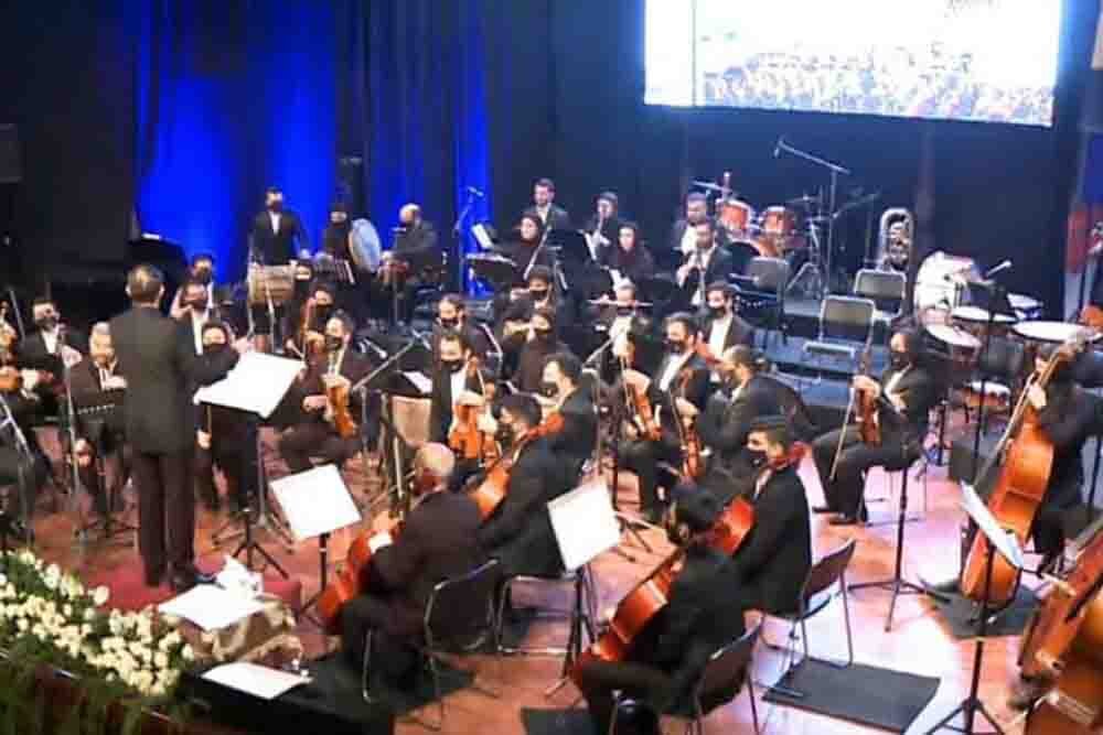 ارکستر منتخب بنیاد رودکی در بیروت روی صحنه رفت