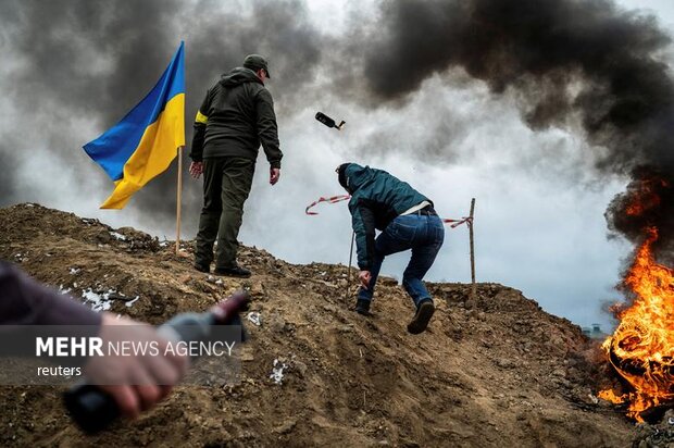 Ukrayna'daki çatışmalardan görüntüler
