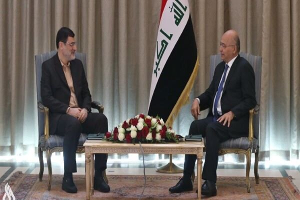 VP discusses boostig Tehran-Baghdad ties with Iraqi president